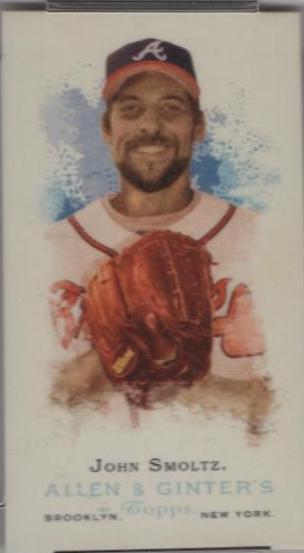 John Smoltz [Mini Allen & Ginter Back] #53