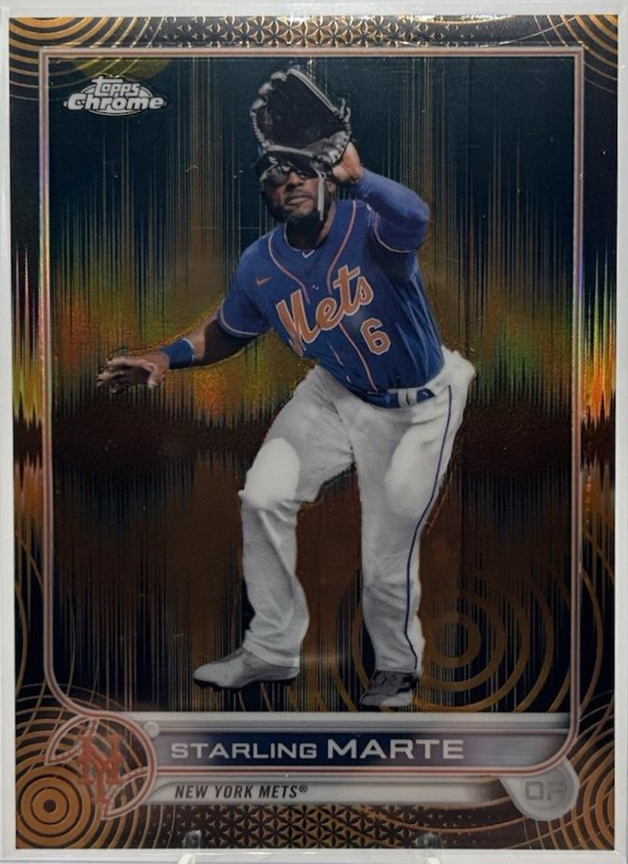 Starling Marte [Sonic Orange Black Pulse] #132