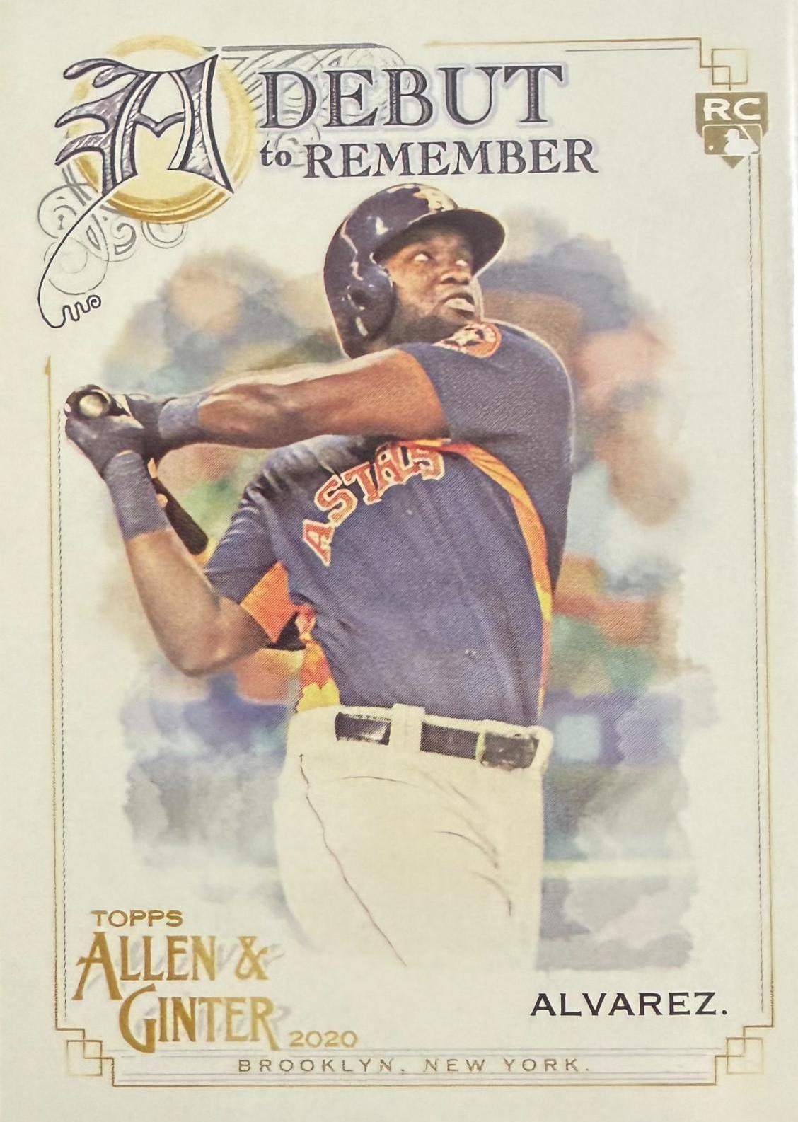 Yordan Alvarez #DTR-1