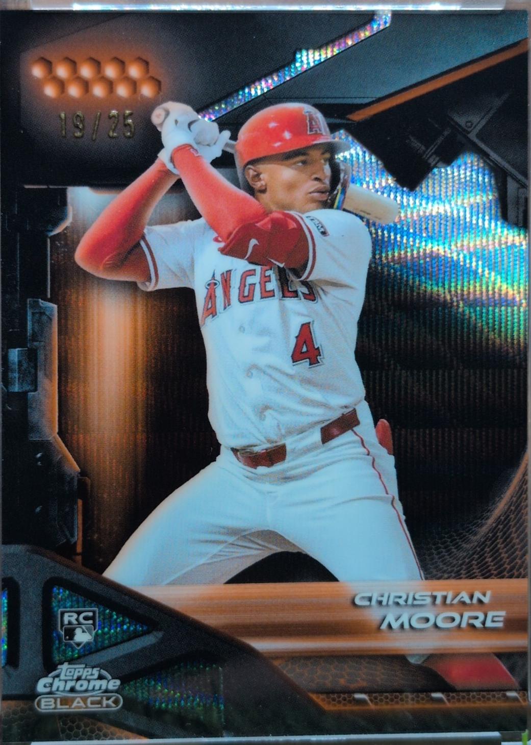 Christian Moore [Orange Wave Refractor] #77