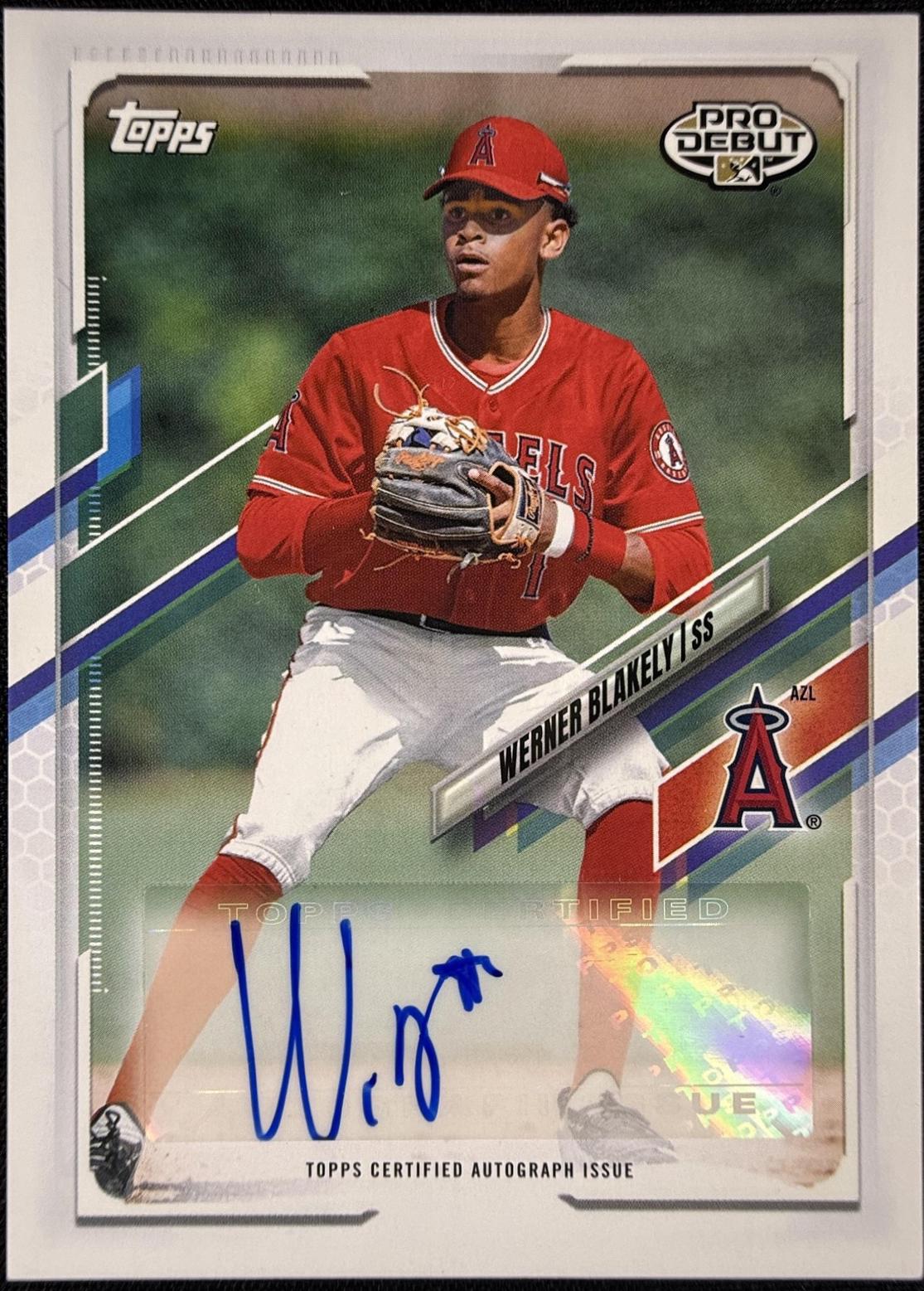 Werner Blakely [Autograph] #PD-138