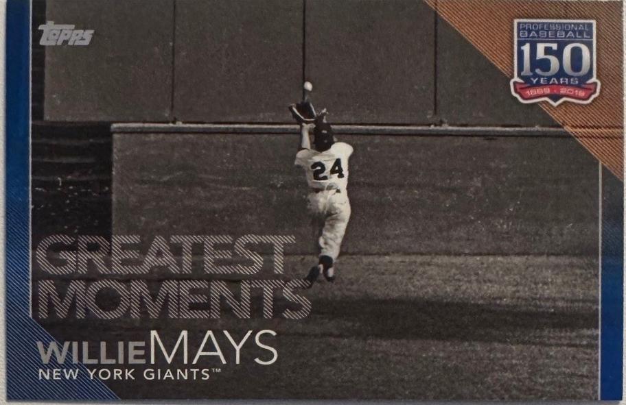 Willie Mays [Blue] #150-51
