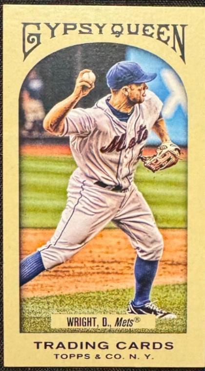 David Wright [Mini Gypsy Queen Back] #21
