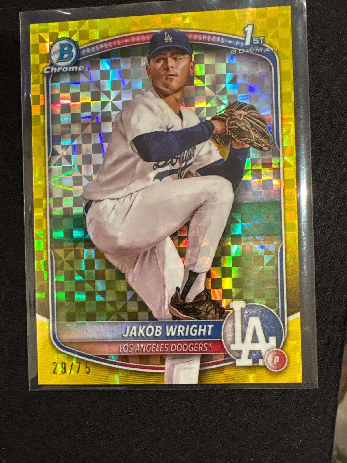 Jakob Wright [Yellow X-Fractor] #BCP-143