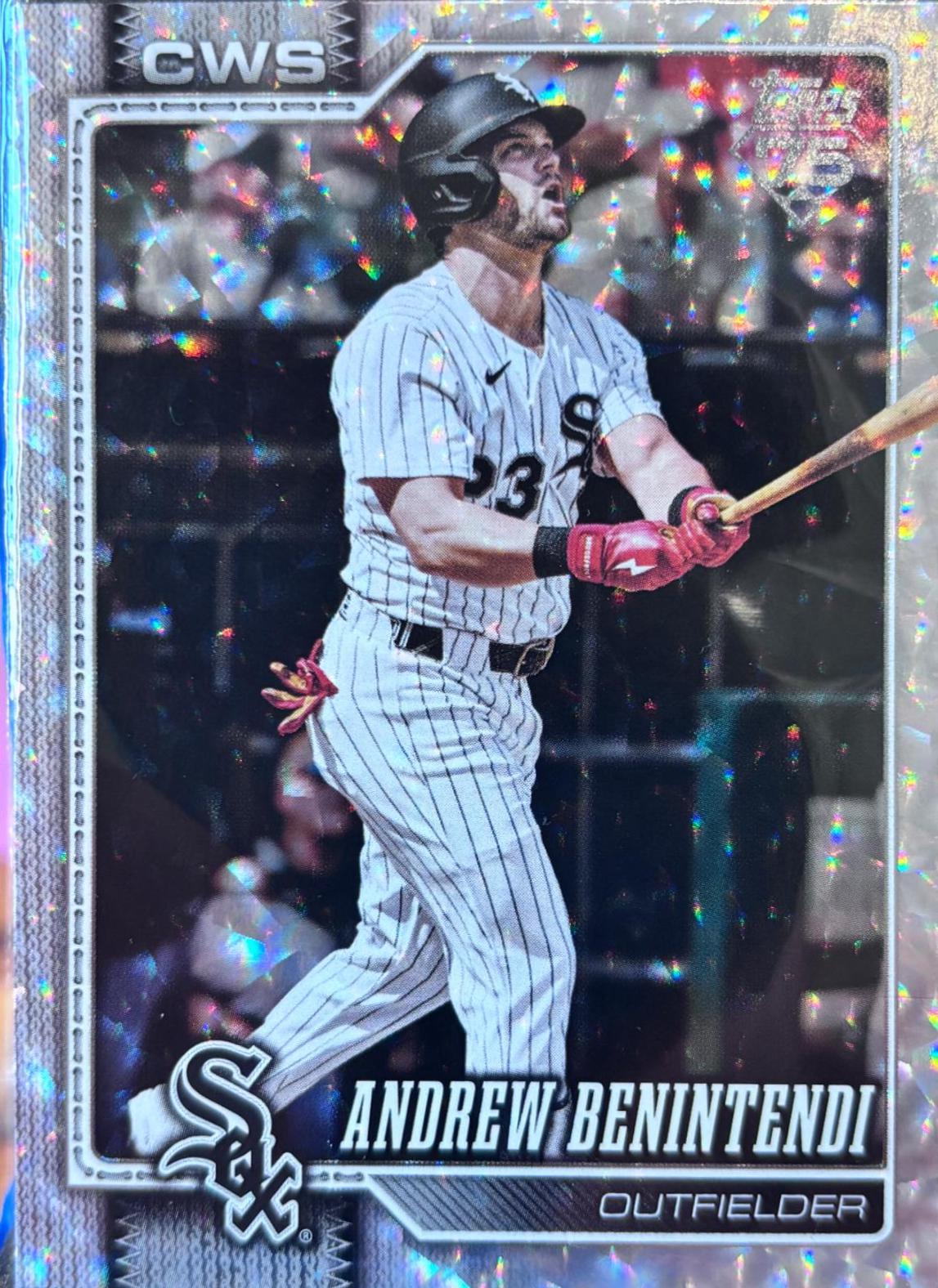 Andrew Benintendi [Silver Crackleboard] #345