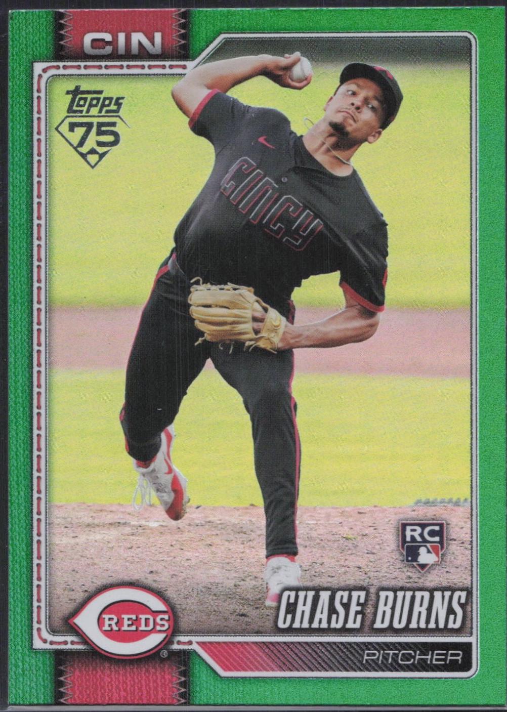 Chase Burns [Green Rainbow] #312