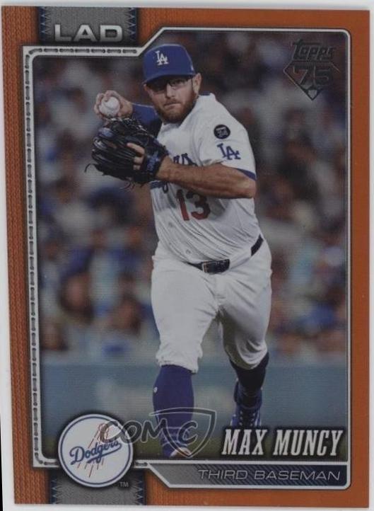 Max Muncy [Orange Rainbow] #252