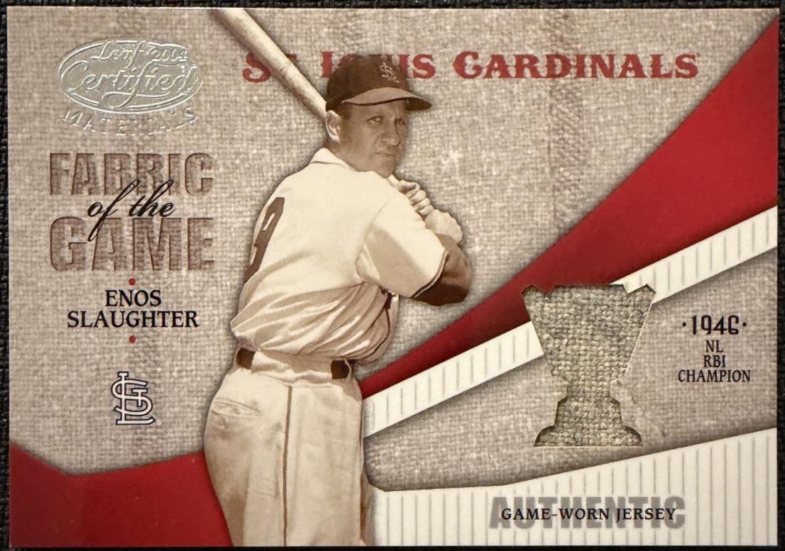 Enos Slaughter [Jersey Year] #FG-39