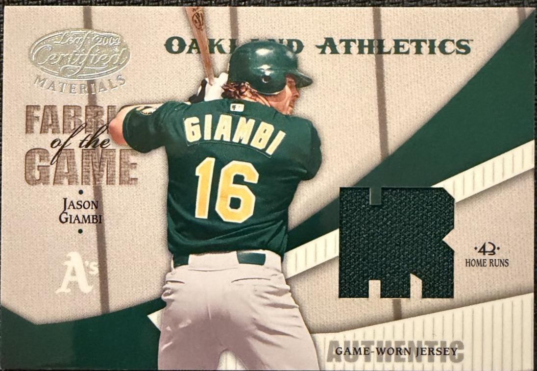 Jason Giambi #FG-144