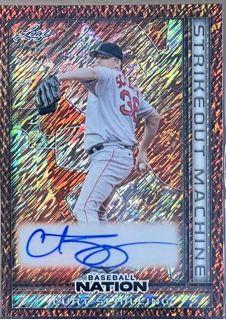 Curt Schilling [Shimmer Red] #SMA-CS1