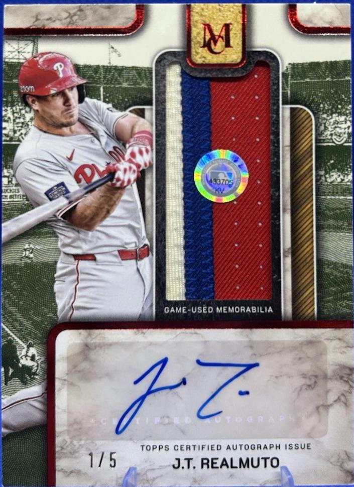 J.T. Realmuto #MLBRA-JRE