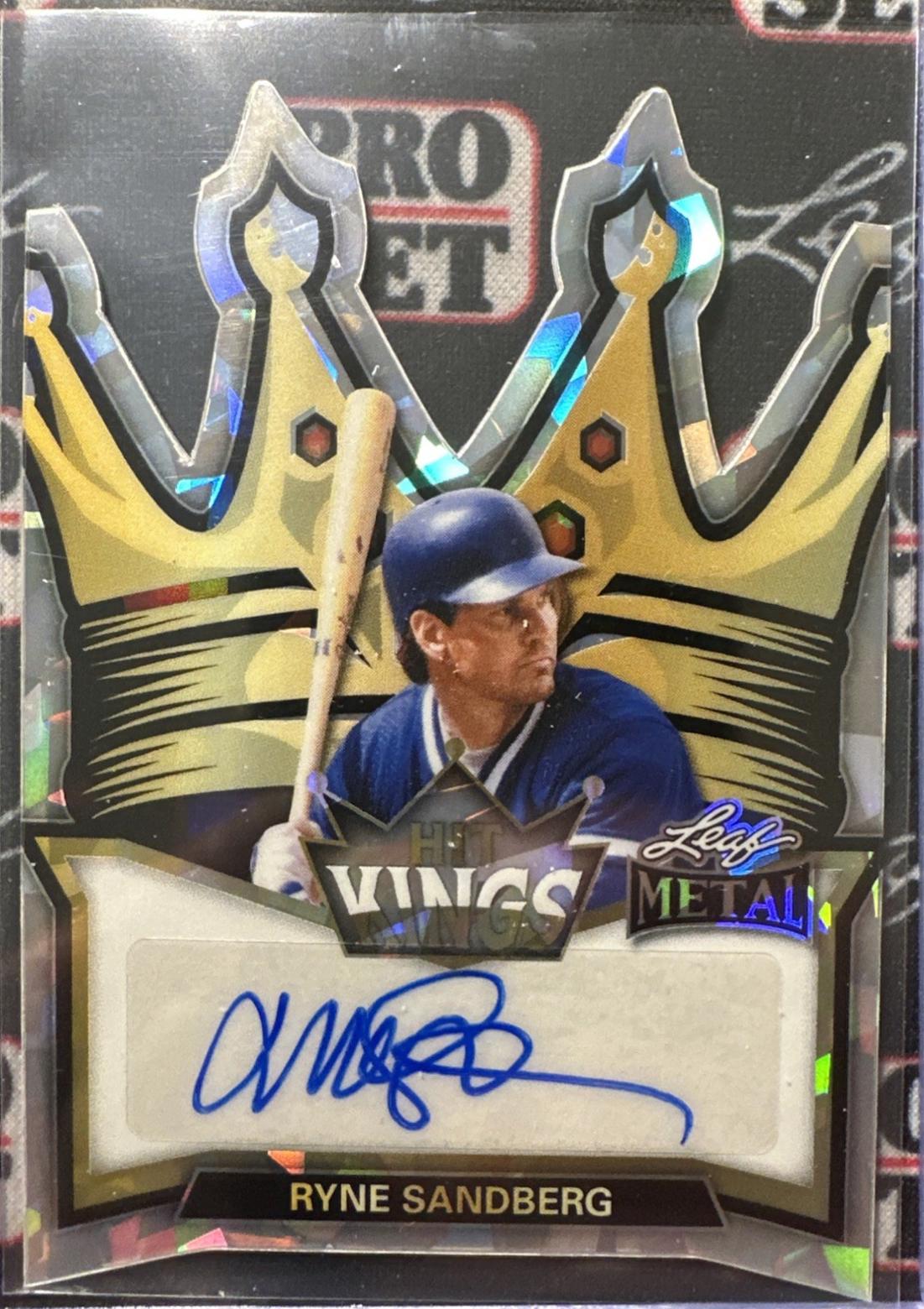 Ryne Sandberg [Crystal Blue] #HA-RS1