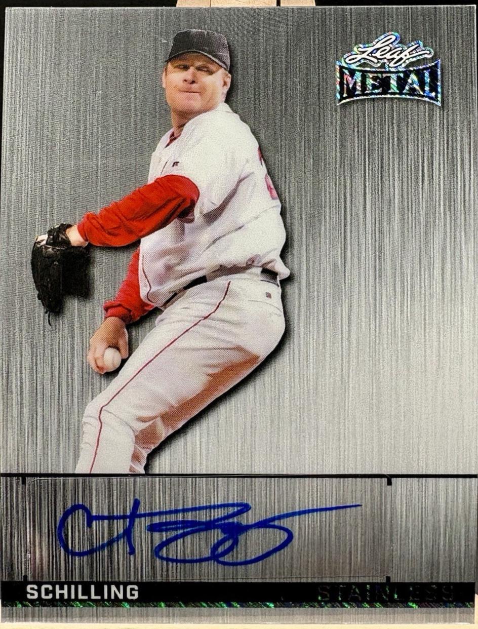 Curt Schilling [Red Flood] #SA-CS1