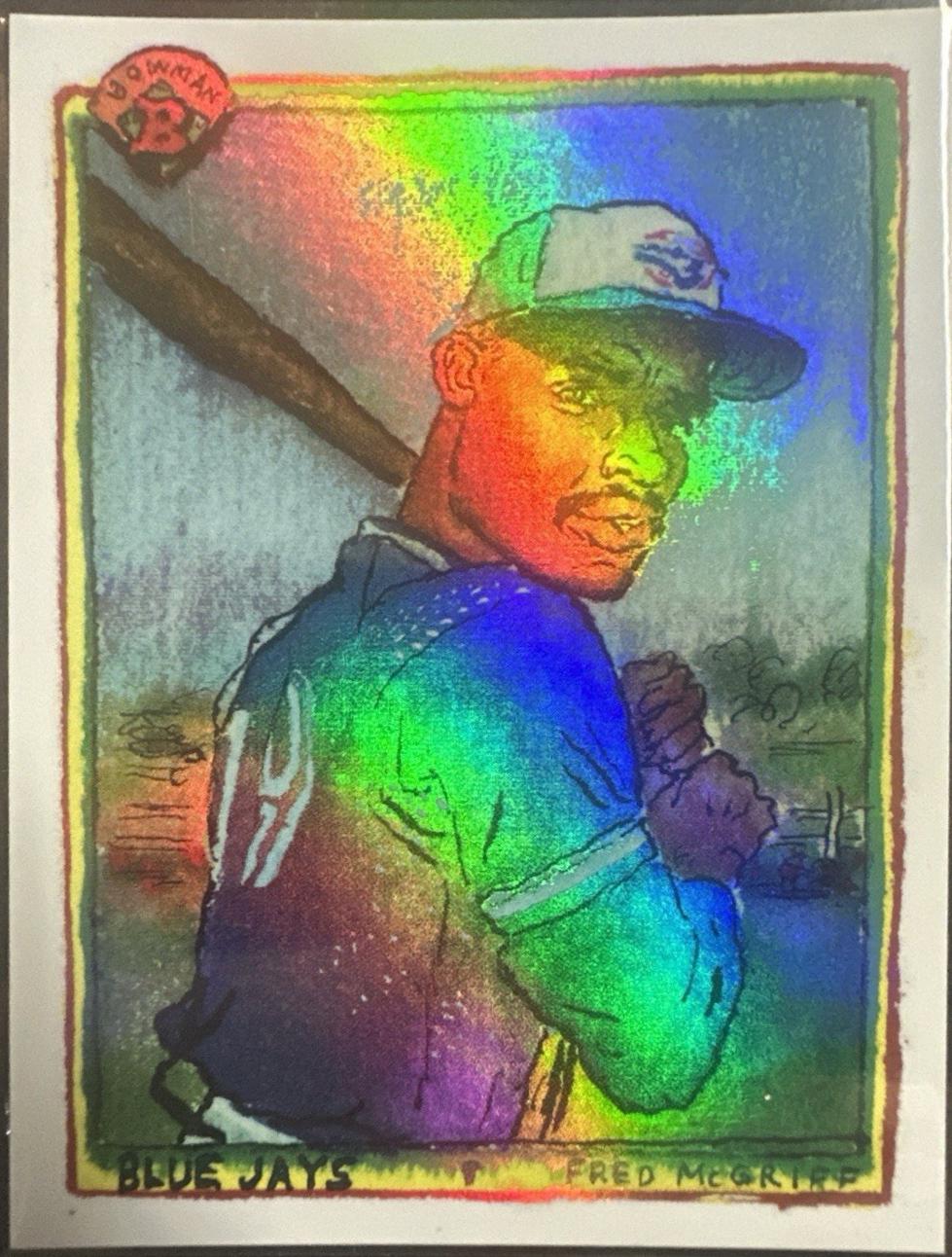 Fred McGriff [Rainbow Foil] #B90-12