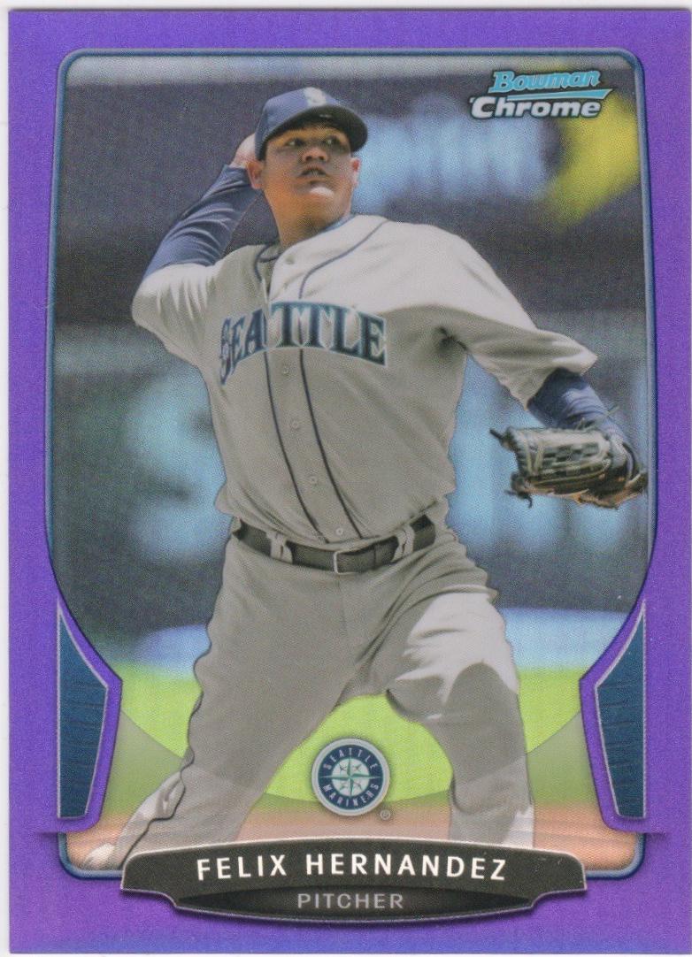 Felix Hernandez [Purple Refractor] #25