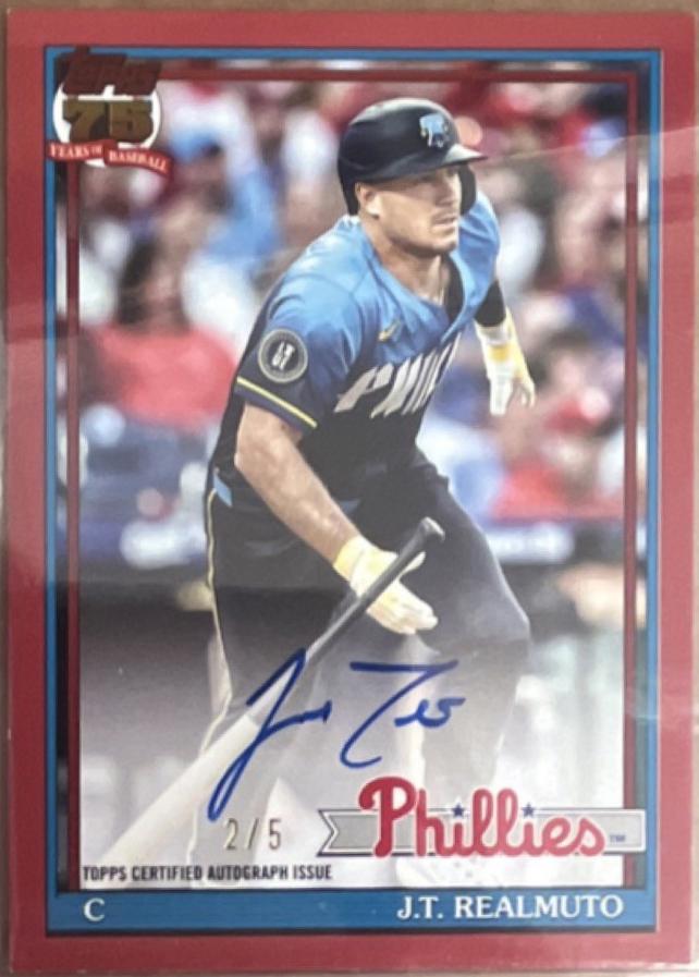 J.T. Realmuto [Red] #91A-JTR