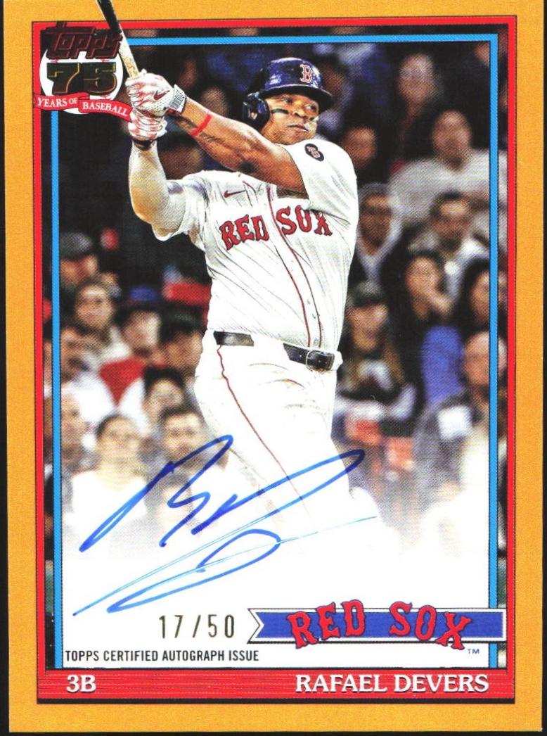 Rafael Devers [Gold] #91A-RD