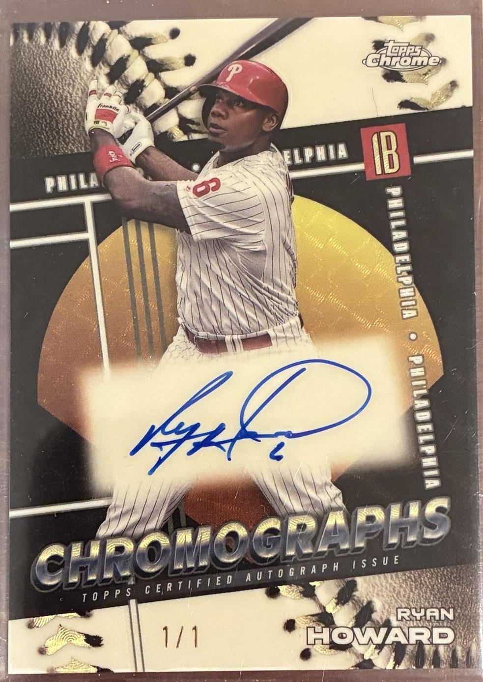 Ryan Howard [Superfractor] #CHR-RH