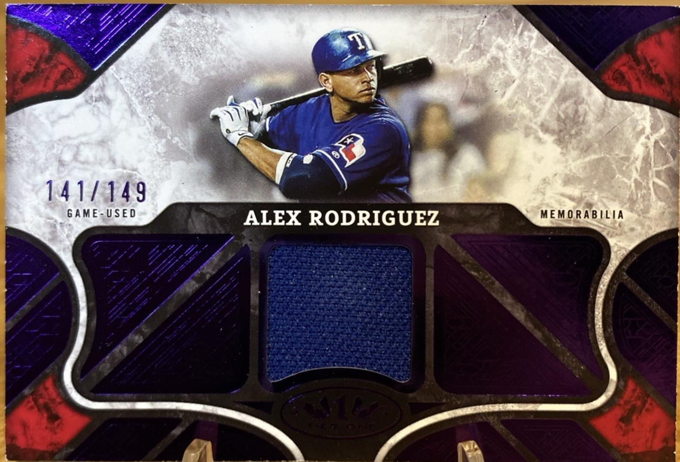 Alex Rodriguez [Purple Foil] #T1R-AROD