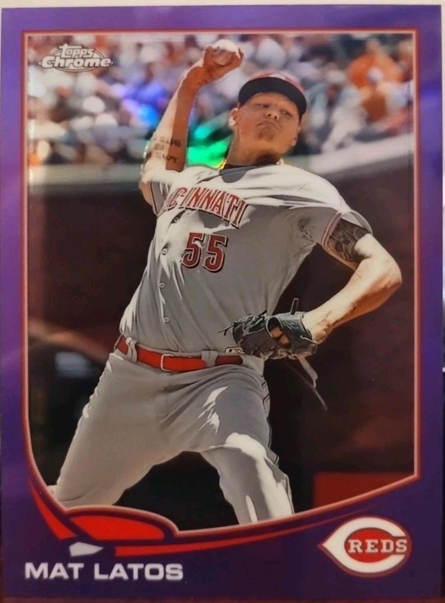 Mat Latos [Purple Refractor] #137