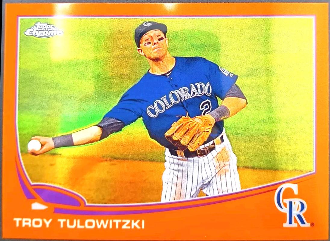 Troy Tulowitzki [Orange Refractor] #52
