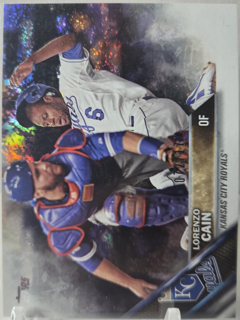 Lorenzo Cain [Sparkle Foil] #696