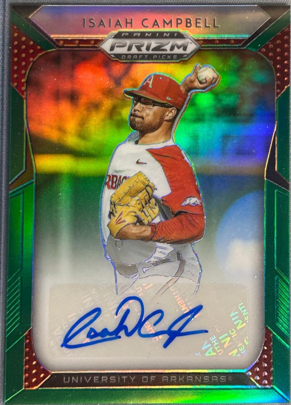 Isaiah Campbell [Green Prizm] #80