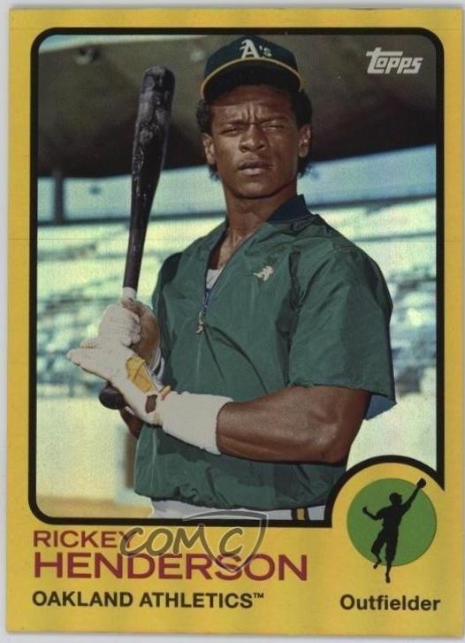 Rickey Henderson [Gold] #18