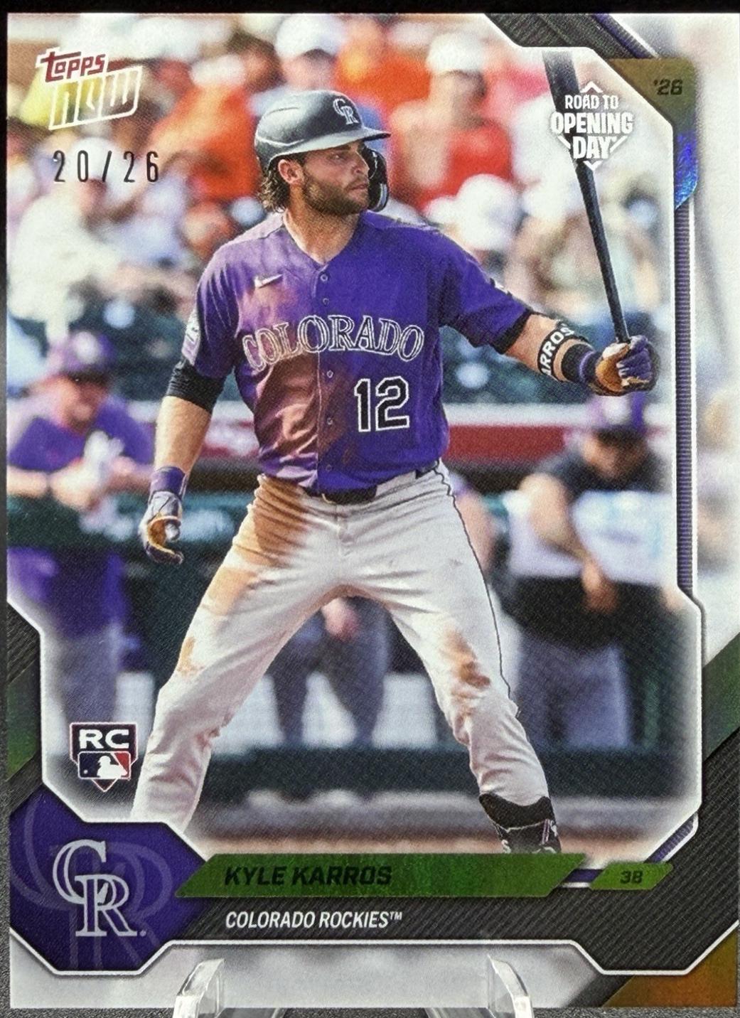 Kyle Karros [Gold Foil Autograph Collector’s Box] #OD-261