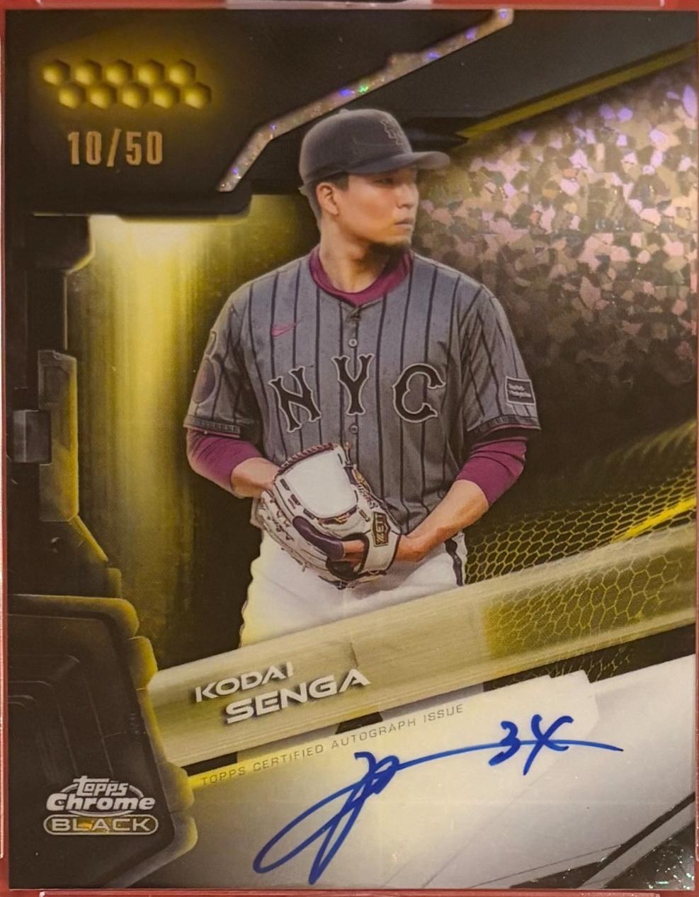 Kodai Senga [Gold Mini-Diamond Refractor] #CBA-KS