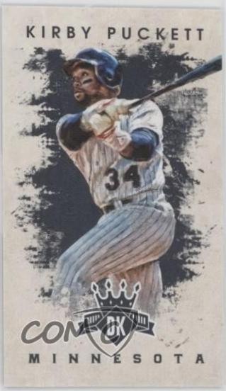 Kirby Puckett [Mini Black] #46