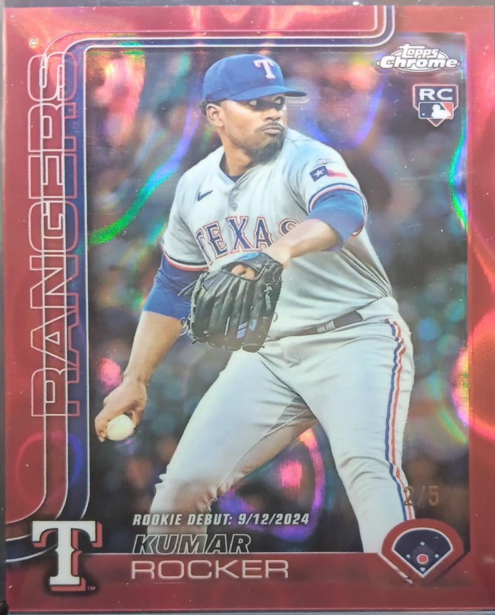 Kumar Rocker [Red Wave Refractor] #USC160
