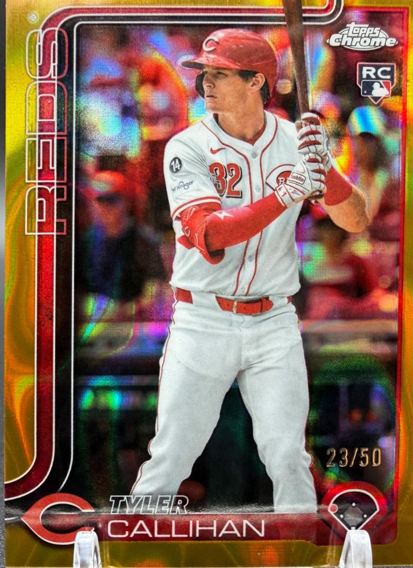 Tyler Callihan [Gold Lava Refractor] #USC156