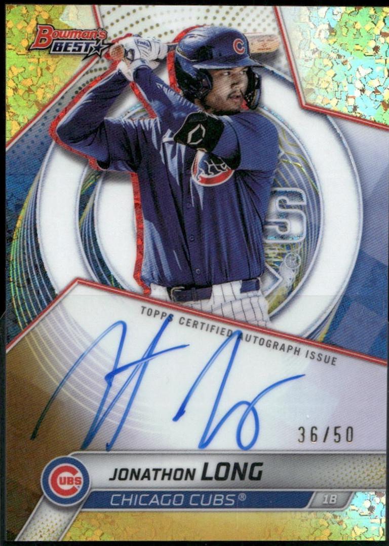 Jonathon Long [Gold Mini-Diamond Refractor] #B25-JLO