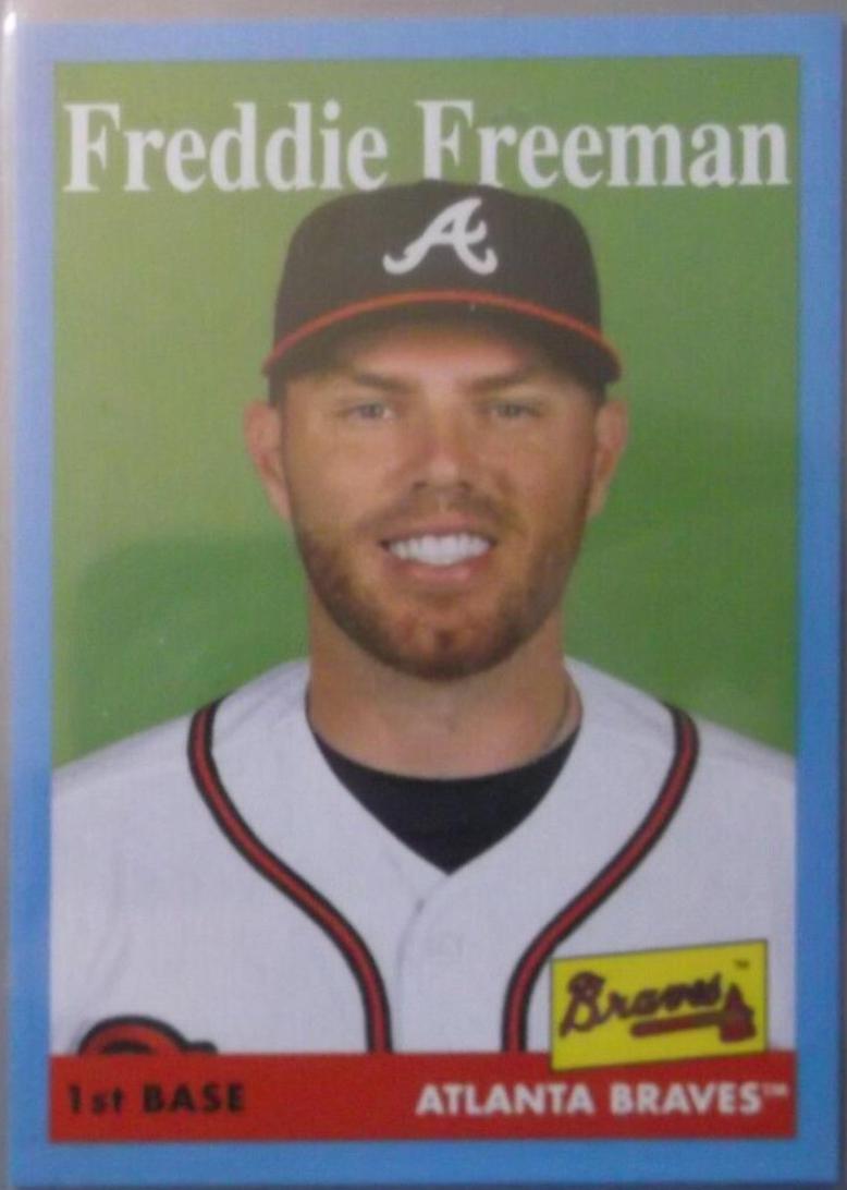 Freddie Freeman [Blue] #18
