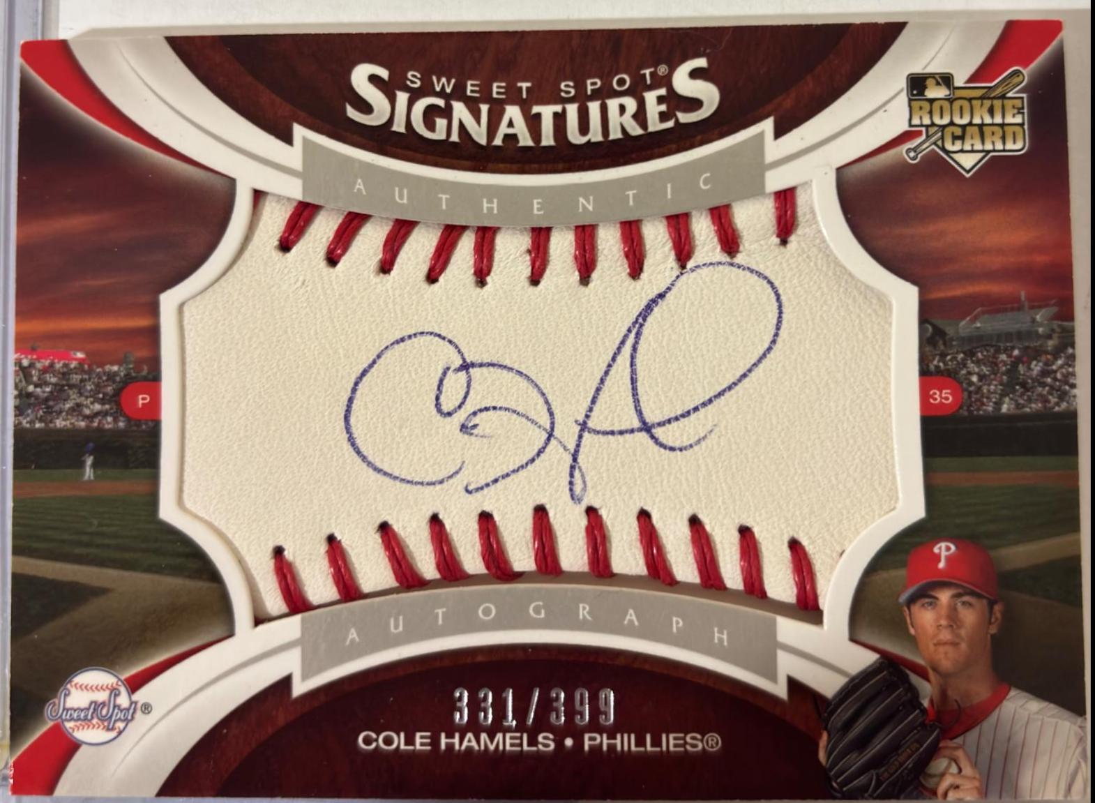 Cole Hamels [Autograph] #113