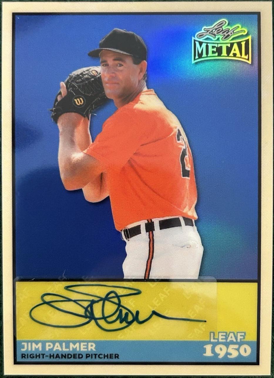 Jim Palmer [Prismatic Blue] #50A-JP1