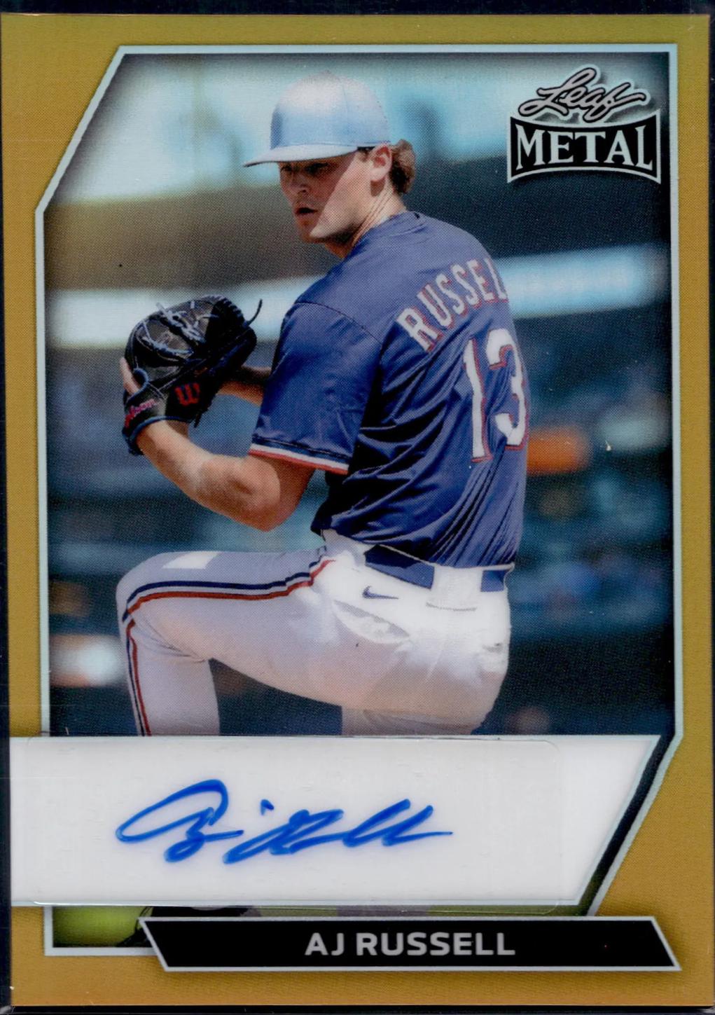 AJ Russell [Super Prismatic Gold] #BA-AJR