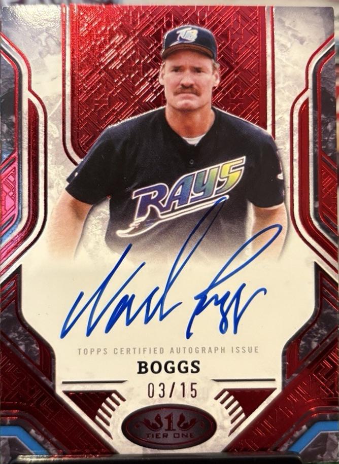 Wade Boggs [Red Foil] #PPA-WB