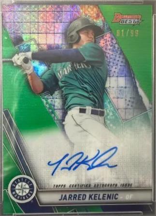 Jarred Kelenic [Green Refractor] #B19-JK