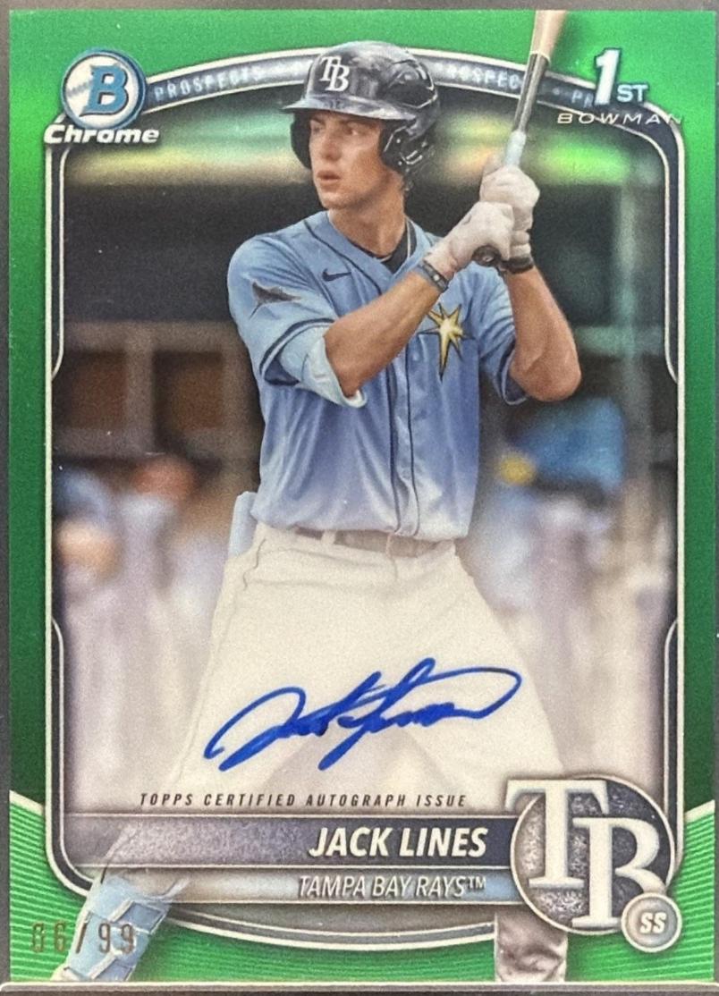 Jack Lines [Green Mojo Refractor] #CPA-JLI