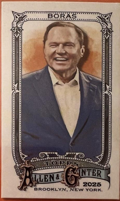 Scott Boras [No Number Mini] #271