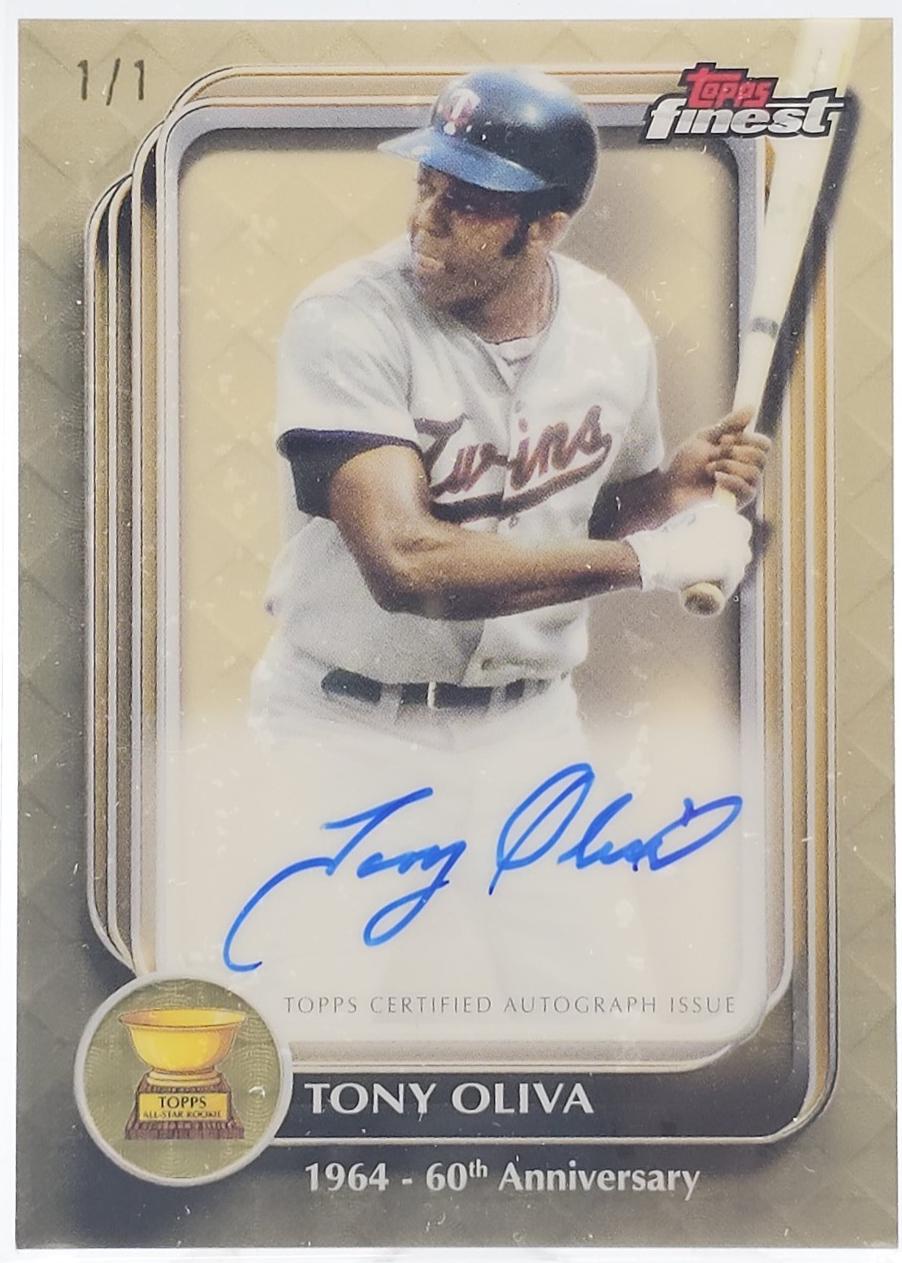 Tony Oliva [SuperFractor] #RCAA-TO