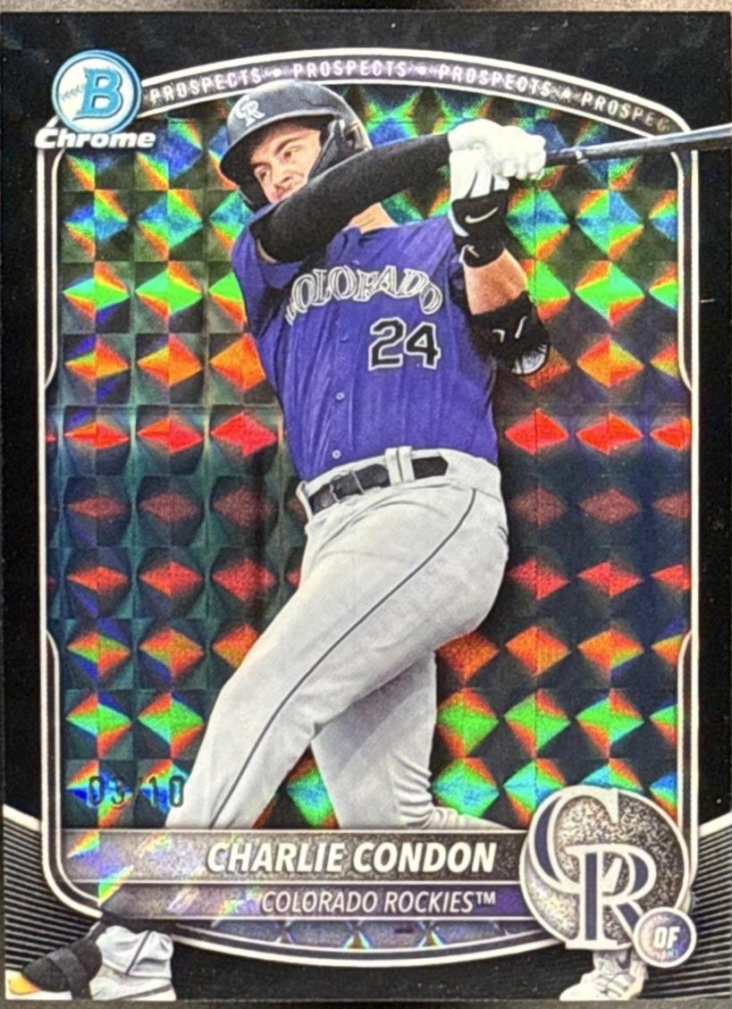 Charlie Condon [Black Geometric] #BDC-136
