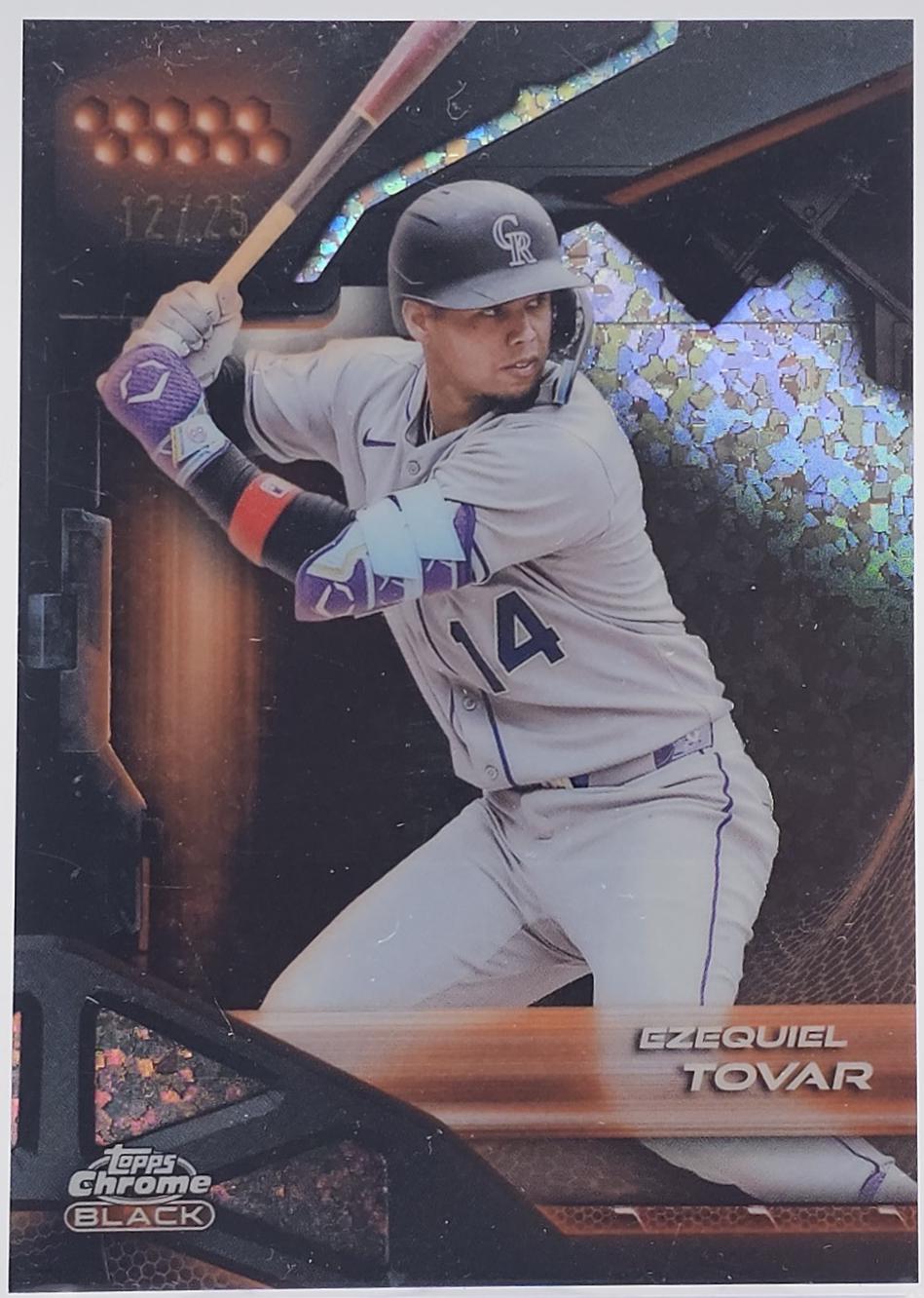 Ezequiel Tovar [Orange Mini-Diamond Refractor] #161
