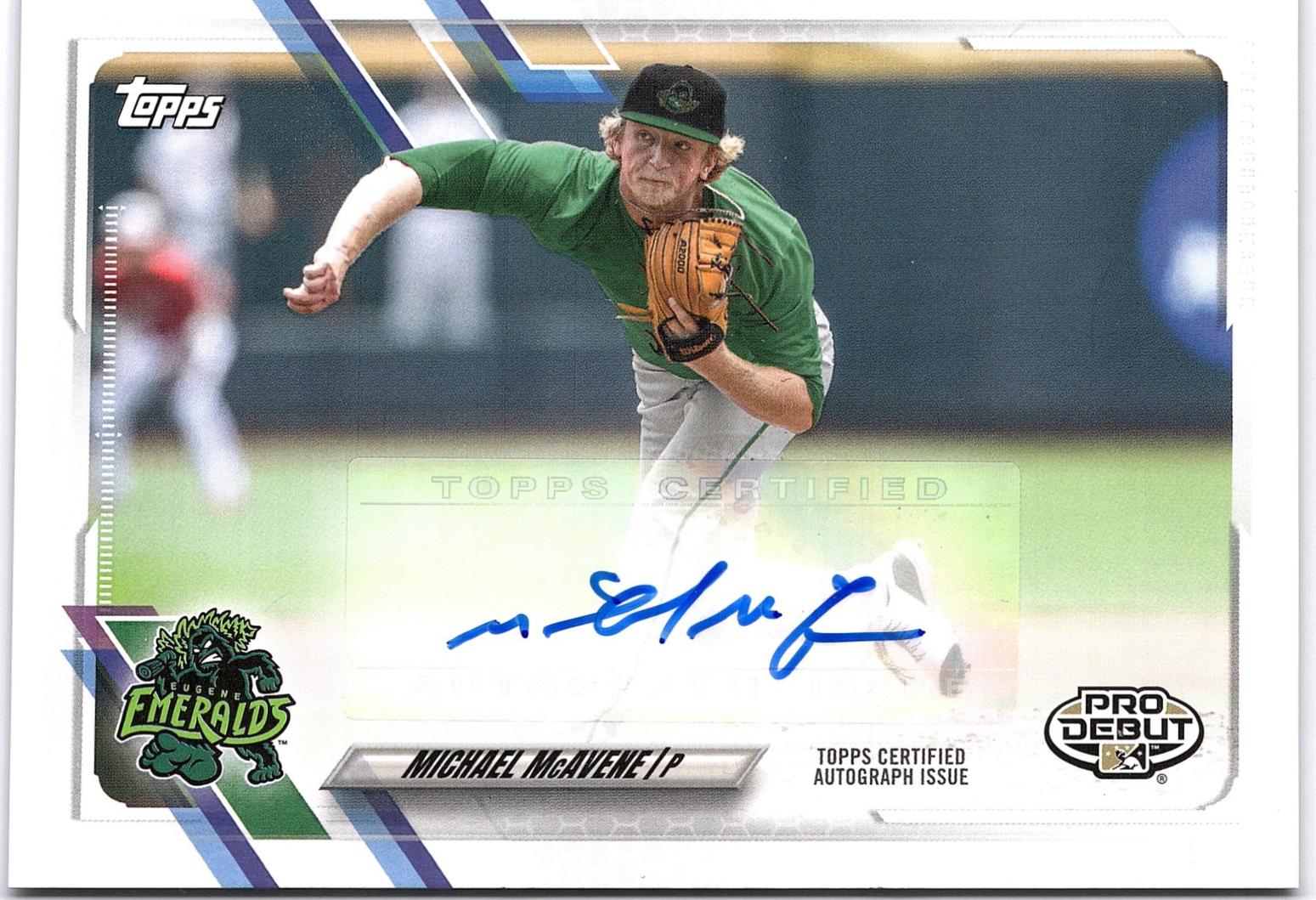 Michael McAvene [Autograph] #PD-108