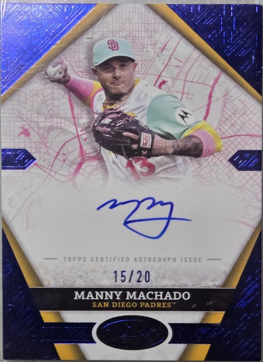 Manny Machado [Blue Foil] #CCS-MM