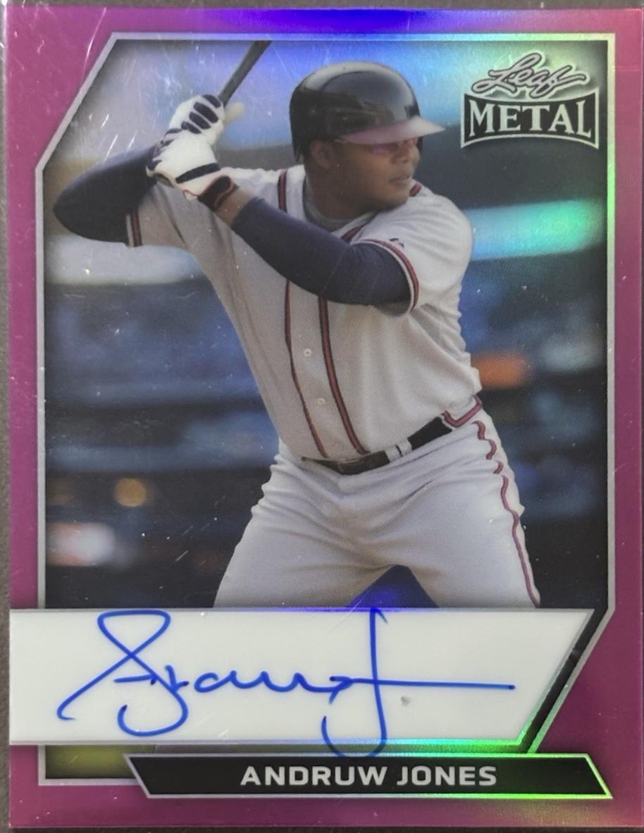 Andruw Jones [Prismatic Pink] #OC-AJ1