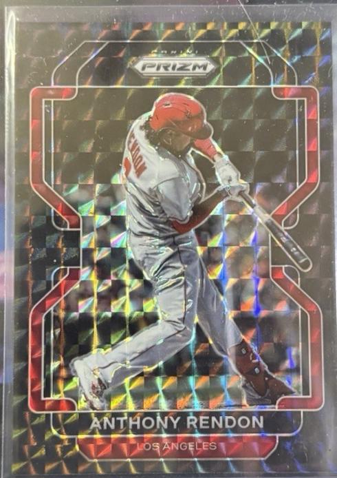 Anthony Rendon [Black Finite Prizm] #105