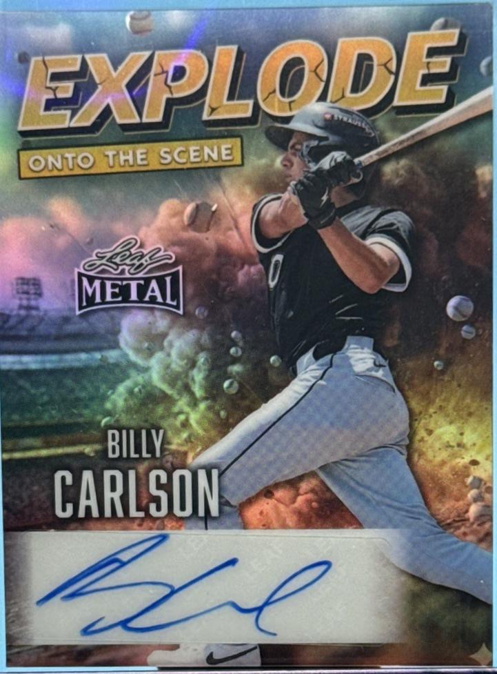 Billy Carlson [Super Prismatic Gold] #EA-BC1